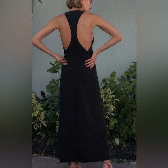 Nwt-Zara- Textured Flowy Dress- Small - Picture 2 of 8